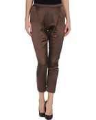 Manila Grace 3/4-Length Trousers - Lyst
