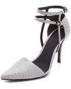 Alexander Wang Emma Ankle Strap Pumps - Lyst