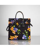 Ralph Lauren Floral Canvas Ricky Tote - Lyst