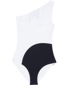 Roksanda Ilincic One Shoulder One Piece Swimsuit - Lyst