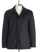 Boss by Hugo Boss Chester Buttonfront Coat - Lyst