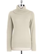 Calvin Klein Cowlneck Pullover Sweater - Lyst