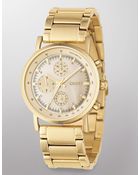 DKNY Goldplated Stainless Steel Watch - Lyst