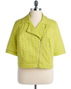 Jessica Simpson Plus Size Cotton Jacket - Lyst