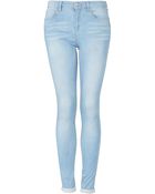 Moto Moto Bleach Leigh Jeans - Lyst