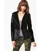 Nasty Gal Axis Quilted Coat - Lyst