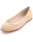 Kors By Michael Kors Odell Round Toe Ballet Flats - Lyst