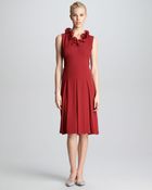 Marc Jacobs Pleat Dress - Lyst