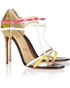 Christian Louboutin Arnold 100 Patent Leather Sandals - Lyst