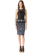 Matthew Williamson Soft Structured Dress - Lyst