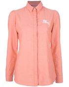 Burberry Brit Long Sleeve Shirt - Lyst