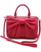 RED Valentino Bow Duffle Bag - Lyst