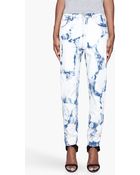 Versus Pale Blue Acid Washed Boyfriend Jeans - Lyst