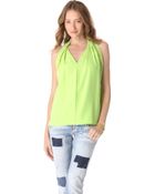Diane von Furstenberg Reagan Top - Lyst