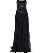 Elie Saab Strapless 12 Beaded Gown - Lyst