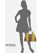 Gucci Python Stirrup Medium Top Handle Bag - Lyst