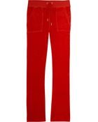 Juicy Couture Velour Track Pants - Lyst