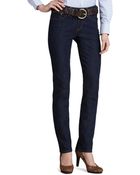 Brooks Brothers Demi Curve Slim Leg Jeans - Lyst