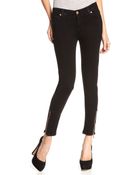 Genetic Denim Zip Ankle Jeans - Lyst