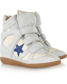Isabel Marant Hightop Wedge Sneakers - Lyst