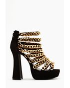 Nasty Gal In Chains Platform - Lyst