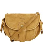 Jérôme Dreyfuss Leather Saddle Bag - Lyst