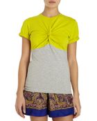 Carven Colorblocked Top - Lyst