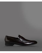 Giorgio Armani Loafer in Matte Calfskin with Square Toe - Lyst