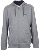 Armani Jeans Hooded Sweatshirt - Lyst