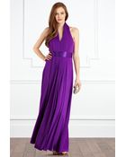 Coast Goddess Maxi Dress - Lyst