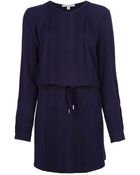 Diane von Furstenberg Long Sleeve Dress - Lyst