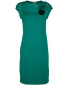 Lanvin Shift Dress - Lyst