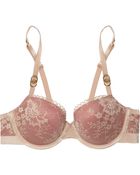 Stella McCartney Stella Lace Balconette Bra - Lyst