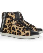 Pour La Victoire Heydi Leather Sneakers - Lyst