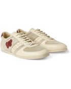 Bottega Veneta Leather and Suede Sneakers - Lyst