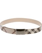 Burberry Smoked Check Belt - Lyst