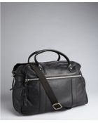 John Varvatos Leather Duffel Bag - Lyst