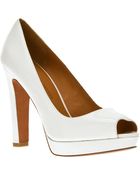 Marc By Marc Jacobs Peep Toe Pump - Lyst