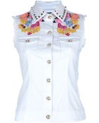 Philipp Plein Embellished Waistcoat - Lyst