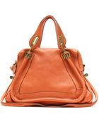 Chloé Paraty Medium Leather Shoulder Bag - Lyst
