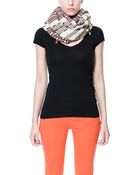 Zara V-neck T-shirt - Lyst