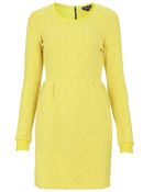 Topshop Boucle Sweater Dress - Lyst