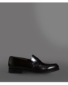 Giorgio Armani Loafer in Matte Calfskin Round Toe - Lyst