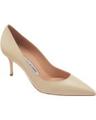 Manolo Blahnik Pointed Toe Pump - Lyst
