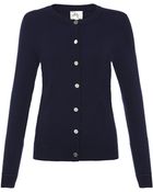 Milly Classic Cardigan - Lyst