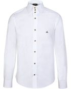 Vivienne Westwood Threebutton Collar Plain Shirt - Lyst