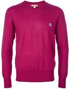 Burberry Brit Crew Neck Sweater - Lyst