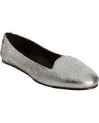 Rochas Foiled Metallic Slipon - Lyst