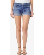 Hudson Liza Cuffed Short - Lyst