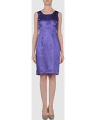 Charlott Short Dress - Lyst